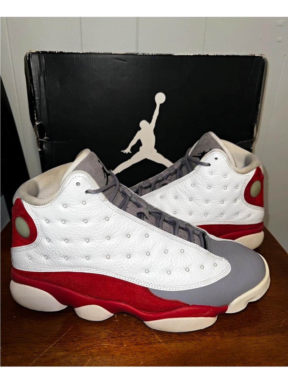 Air Jordan 13 Retro 2014 Grey Toe size 10.5